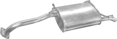 Rear Muffler POLMO 15.86