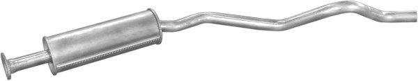 POLMO 17.029 Centre Muffler