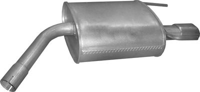 Rear Muffler POLMO 17.628