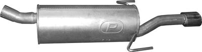 Rear Muffler POLMO 17.130