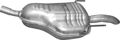 Rear Muffler POLMO 17.251