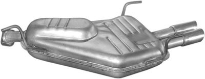 Rear Muffler POLMO 17.282
