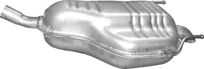 Rear Muffler POLMO 17.287