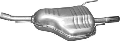 Rear Muffler POLMO 17.28