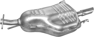 Rear Muffler POLMO 17.297