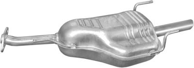 Rear Muffler POLMO 17.306