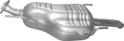 Rear Muffler POLMO 17.327