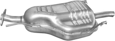 Rear Muffler POLMO 17.537