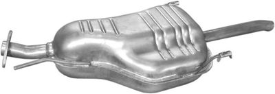 Rear Muffler POLMO 17.612