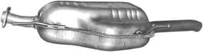 Rear Muffler POLMO 17.620