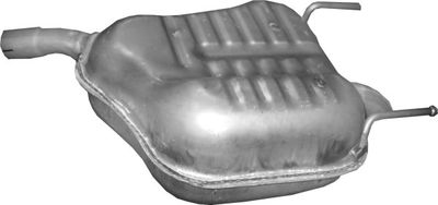 Rear Muffler POLMO 17.652