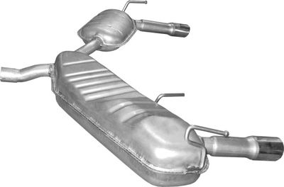 Rear Muffler POLMO 17.69
