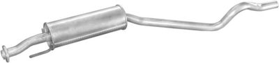 Centre Muffler POLMO 17.81