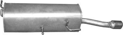 Rear Muffler POLMO 19.206