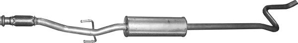 POLMO 19.175 Centre Muffler