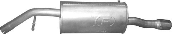POLMO 19.185 Rear Muffler