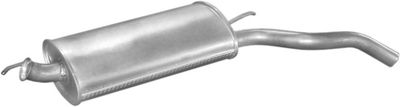 Rear Muffler POLMO 21.227