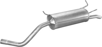 Rear Muffler POLMO 21.267