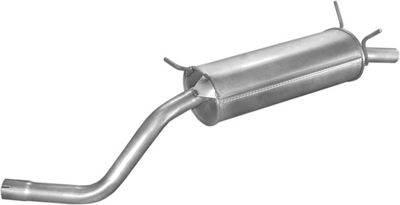 Rear Muffler POLMO 21.75