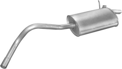 Rear Muffler POLMO 21.262