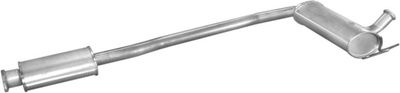 Centre Muffler POLMO 21.281