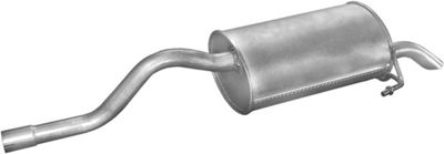 Rear Muffler POLMO 21.290