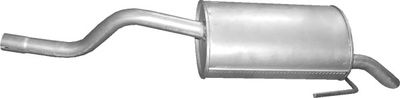 Rear Muffler POLMO 21.310