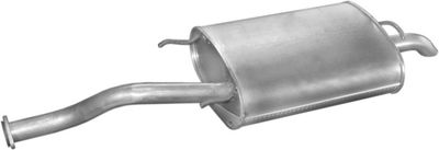 Rear Muffler POLMO 22.21