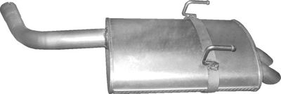Rear Muffler POLMO 22.42