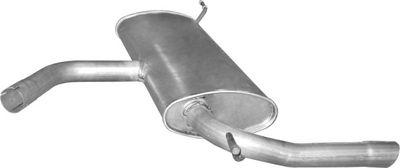 Rear Muffler POLMO 23.76