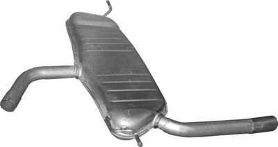 Rear Muffler POLMO 23.91