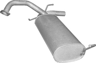 Rear Muffler POLMO 25.10