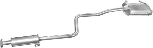 POLMO 25.23 Repair Pipe, catalytic converter