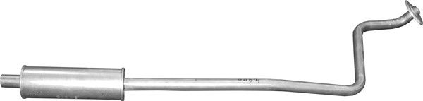 POLMO 26.289 Centre Muffler