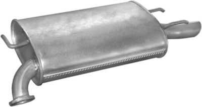 Rear Muffler POLMO 26.320