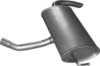 Rear Muffler POLMO 26.54