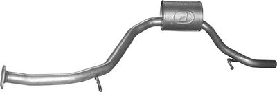 Centre Muffler POLMO 26.56
