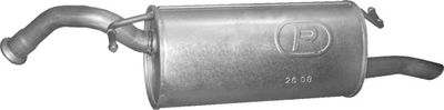 Rear Muffler POLMO 26.08