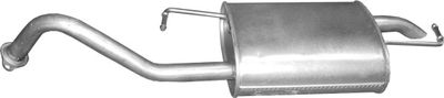 Rear Muffler POLMO 26.23