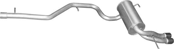 POLMO 30.01 Rear Muffler
