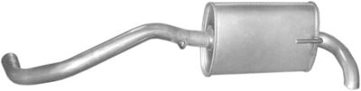 Rear Muffler POLMO 30.253