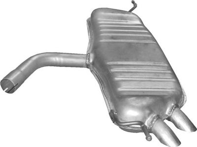 Rear Muffler POLMO 30.615