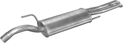 Rear Muffler POLMO 30.141