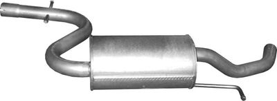 Centre Muffler POLMO 30.156