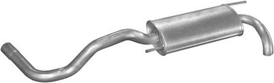 Rear Muffler POLMO 30.163