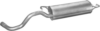 Rear Muffler POLMO 30.244