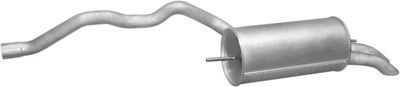 Rear Muffler POLMO 30.263