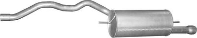 Rear Muffler POLMO 30.439