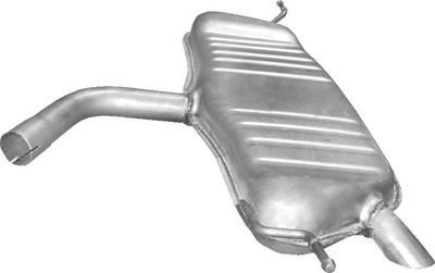 Rear Muffler POLMO 30.616