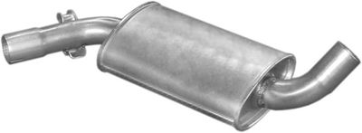 Centre Muffler POLMO 30.72
